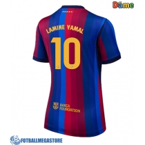 Fotballdrakt Dame Barcelona Lamine Yamal #10 Hjemmedrakt 2026-27 Kortermet
